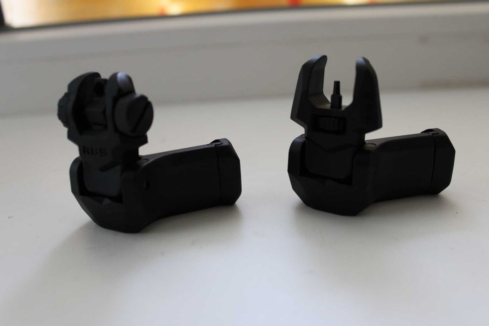 Цілик і мушка бокові (офсетні) FAB Defense FRBS Offset 45°