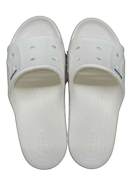 NOWE Klapki CROCS męskie damskie unisex na basen BIAŁE R. 41/42