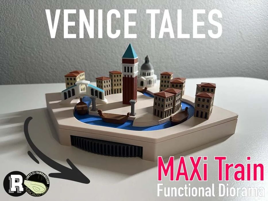 Maqueta Diorama Motorizado MAXi Train - Contos de Veneza