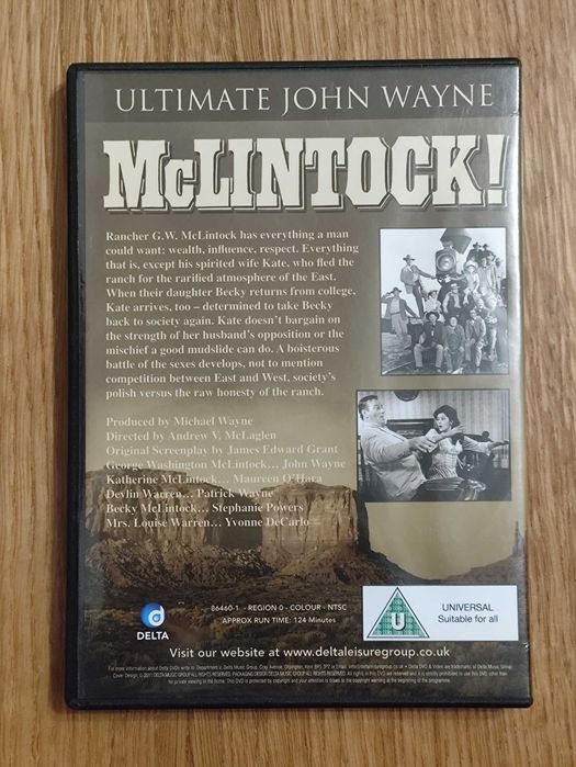 DVD Коллекция ковбойских фильмов (John Wayne/Джон Уэйн)