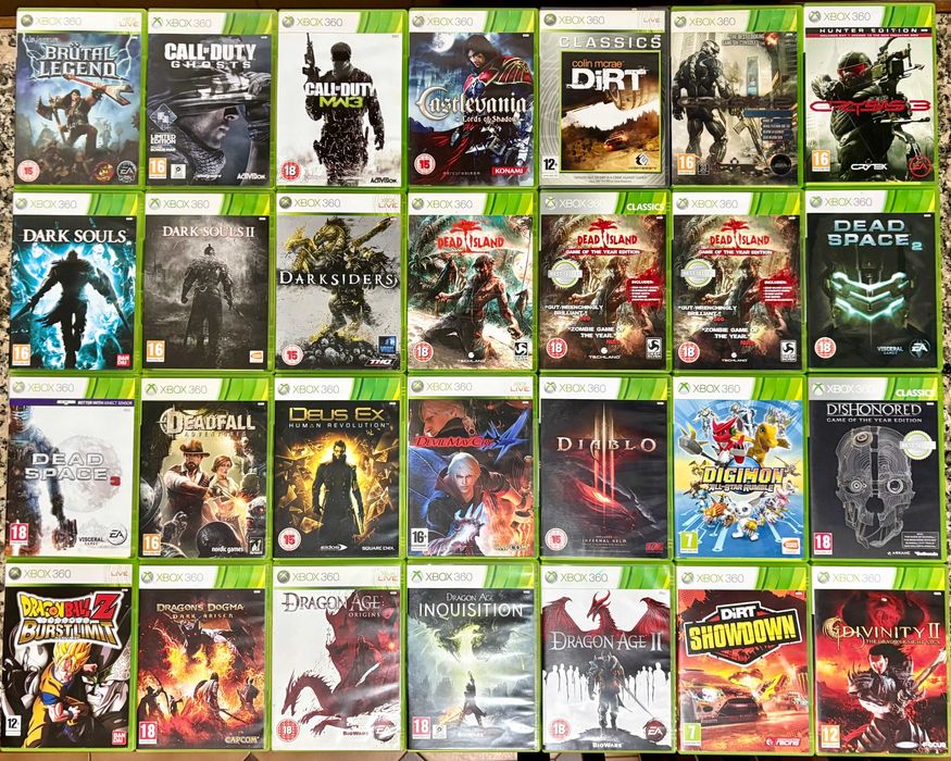 JOGOS XBOX 360 (Completos) || Portes Grátis || Ler Descrição↓