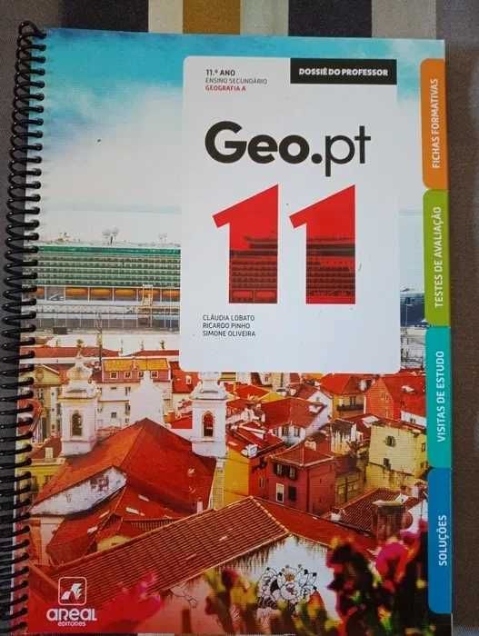 Geo.pt 11 - Geografia A - 11.º Ano Dossier do professor com testes, fichas, soluções, jogos*