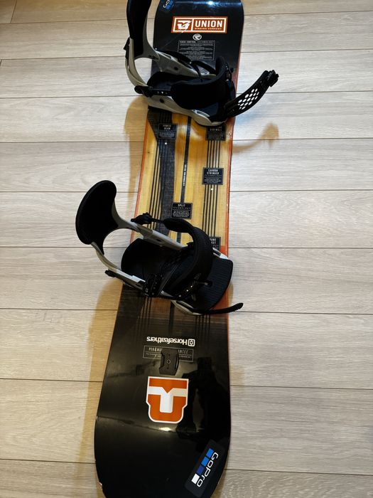 Сноубурд Flow Rush + крепи Union force