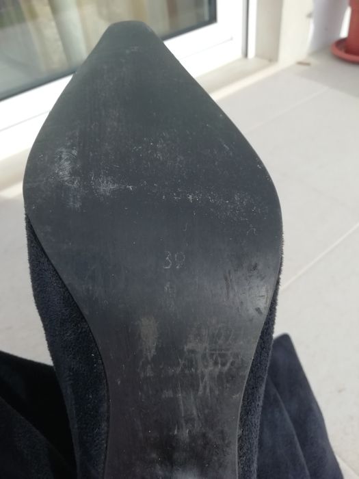 Botas cano alto pretas