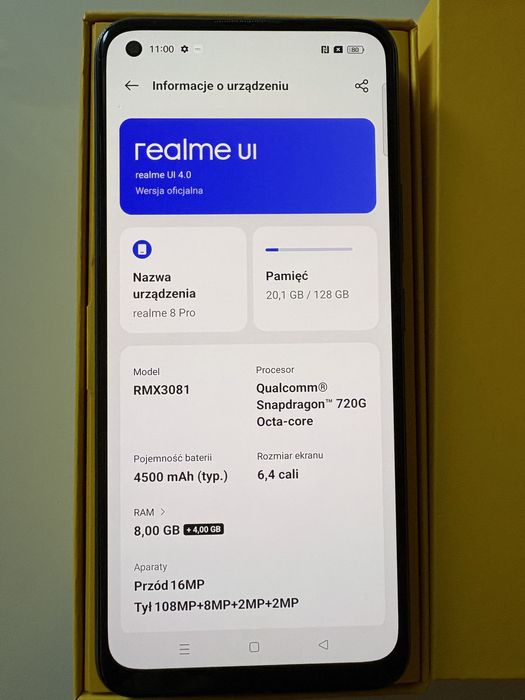 telefon realme 8 pro