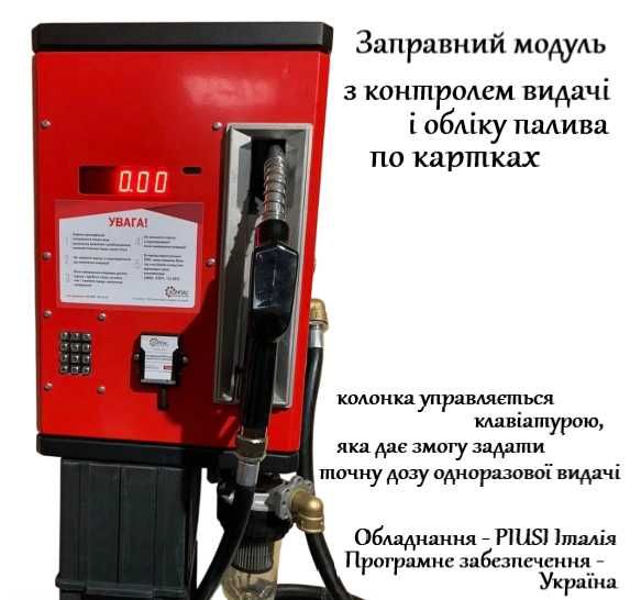 Металевий резервуар 5 кубів під ключ для палива Міні АЗС Бочка Ємність