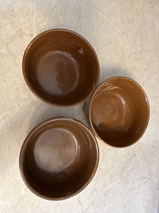 Miseczki ceramiczne PRL