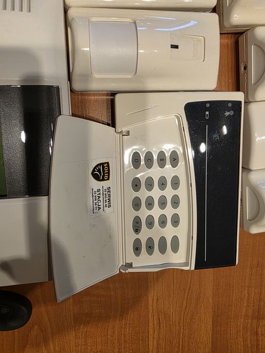 Zestaw alarmowy Risco GTI sprawny z demontażu