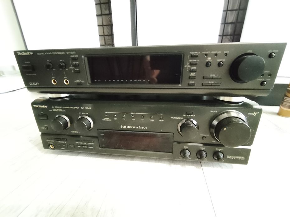 Technics SH-GE90 i amplituner SA-AX540