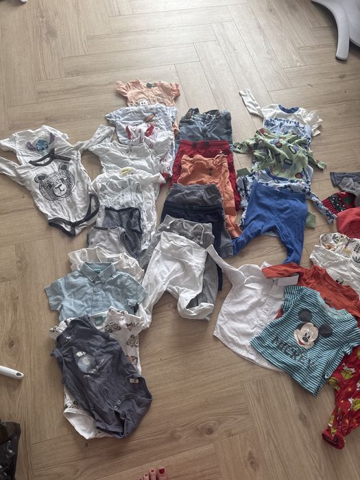 Paka ubran dla chlopca 74