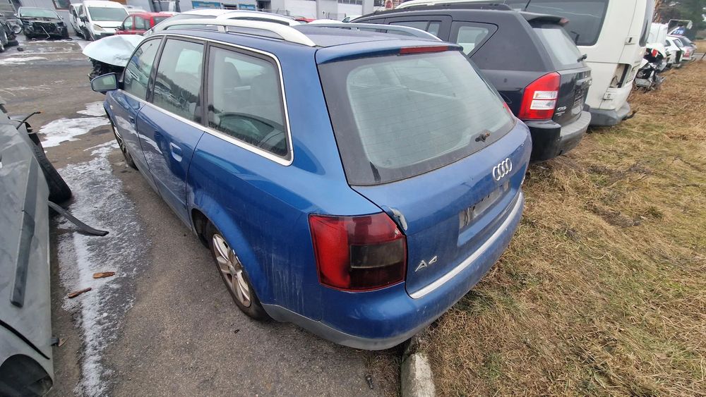 Audi a4 96kW 2002r 1.9TDI cały na części