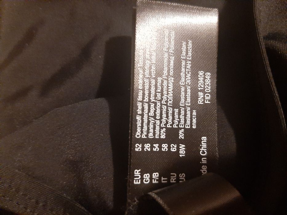 Dół od stroju kąpielowego r.52 Bonprix czarny