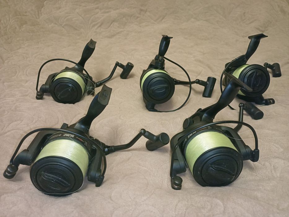 Коропова катушка 8000 (одним лотом5шт)