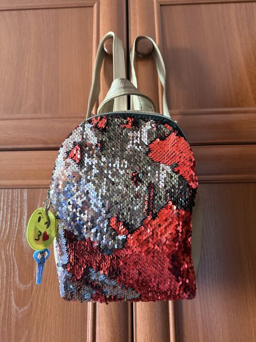 Рюкзак детский с пайетками для девочки