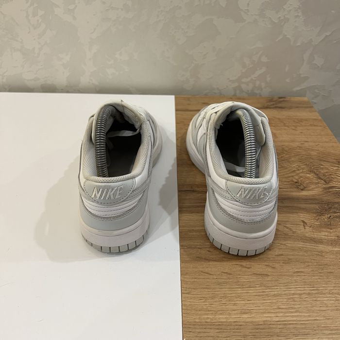 Nike Dunk Low White/Grey 38.5 розмір