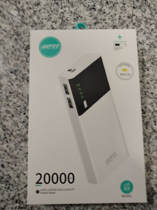 Power bank 20000  ,nova