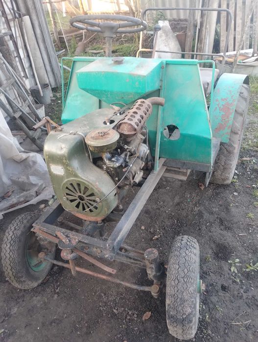 Саморобний мінітрактор проект