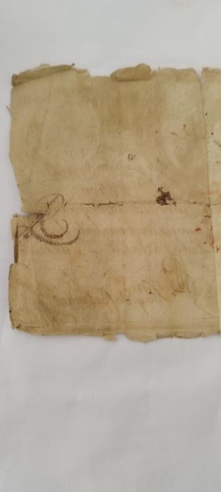 Apólice do Real Erário - dois mil e quatrocentos reis