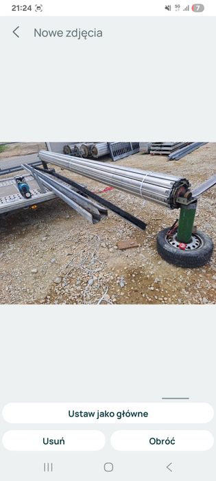Brama rolowana sze 578 wys 530