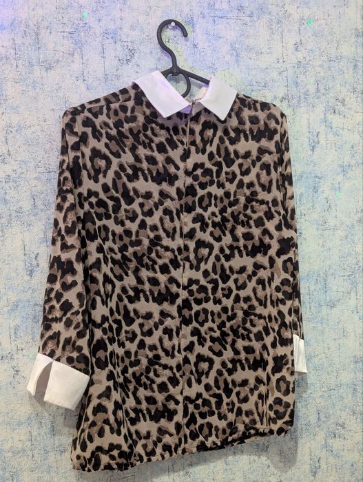 Блуза жіноча з леопардовим принтом