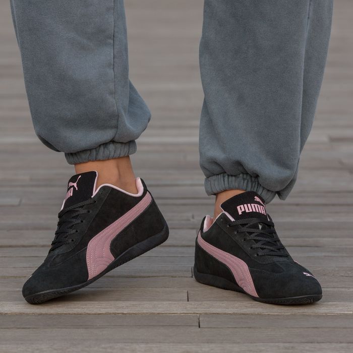 Кросівки Puma Speedcat Black/Pink premium | Кроссовки жіночі