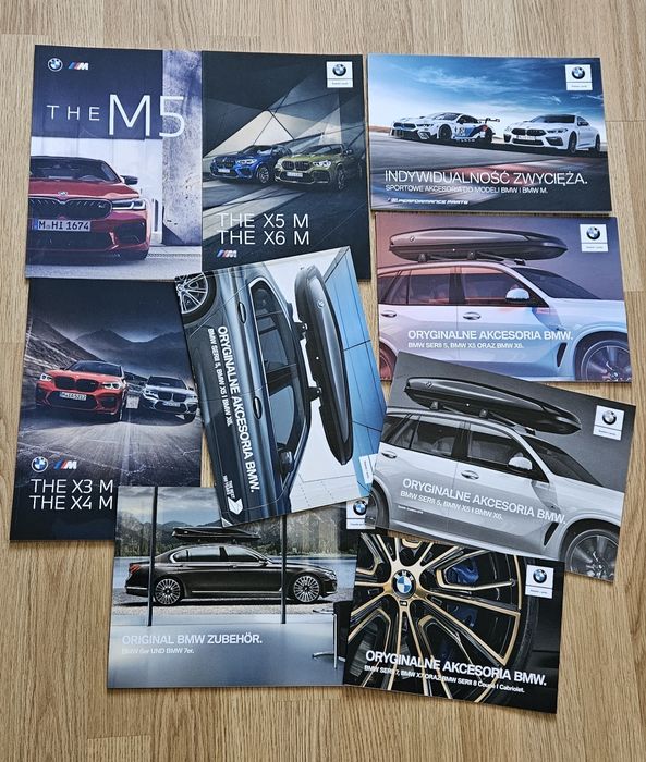 Prospekt BMW 9 szt
