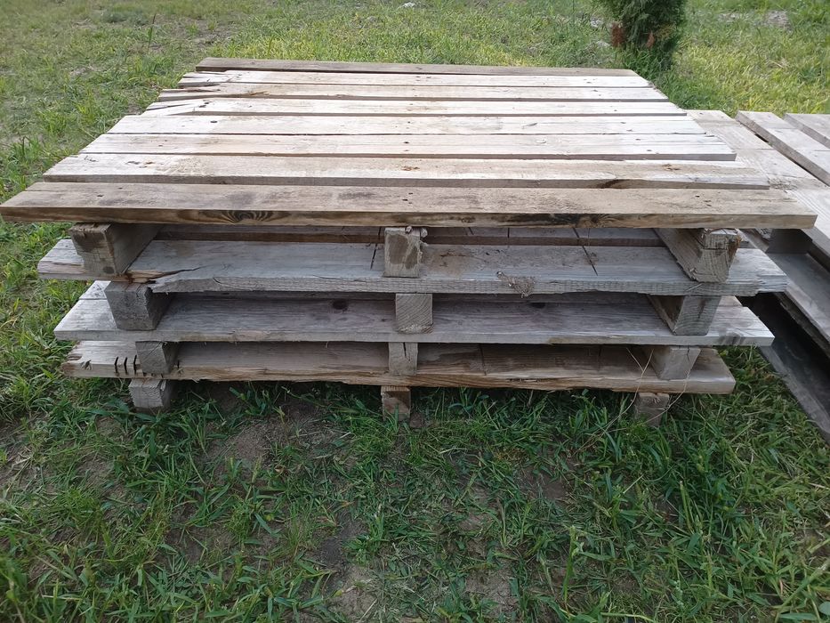 Palety Euro, Ginter. Bloczki, kostka.