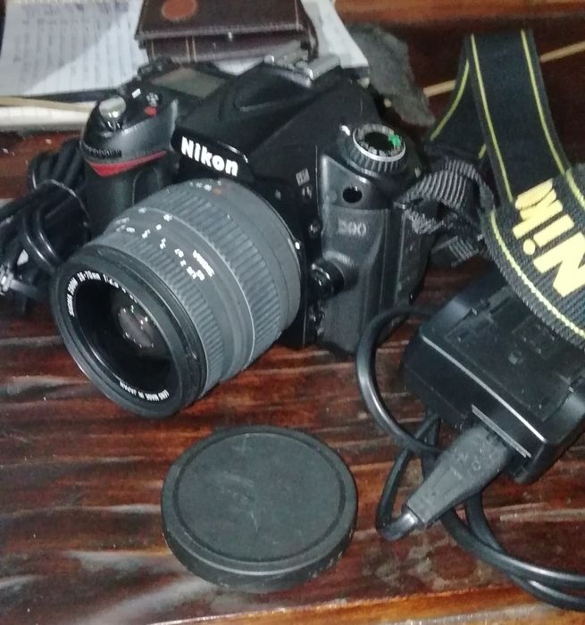 Nikon D90 dx como nova, 12 mil e tal disparos