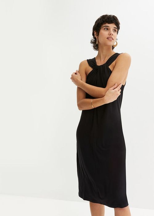 B.P.C czarna sukienka z dżerseju ^40/42