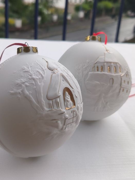 Christmas Ball Decoration - Nerchtesgaden  з бісквітної  порцеляни
