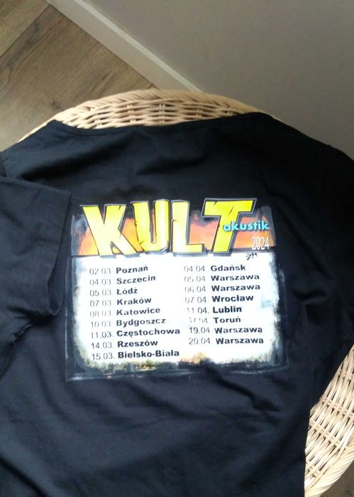 tshirt kult trasa akustic 2024