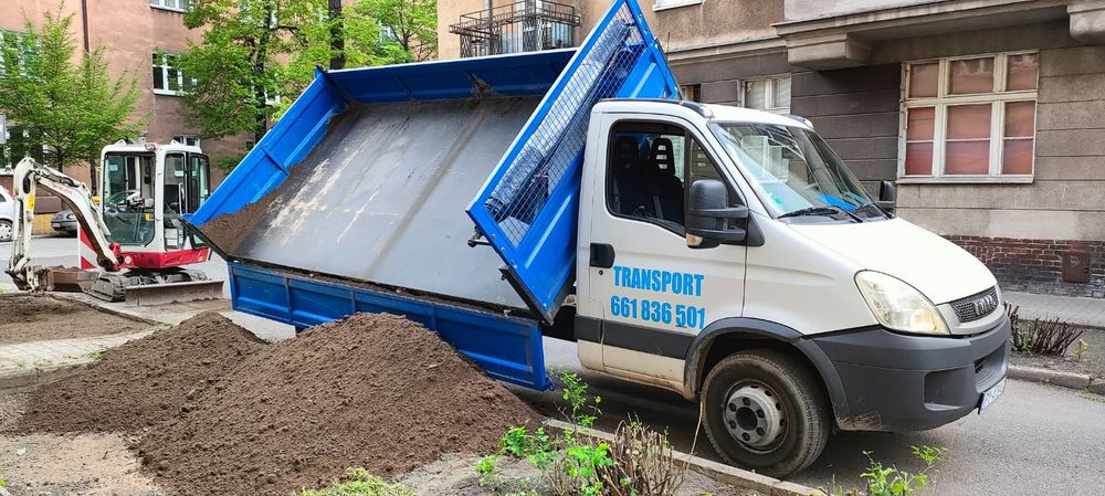 Beton, suchy beton, transport Poznań i okolice