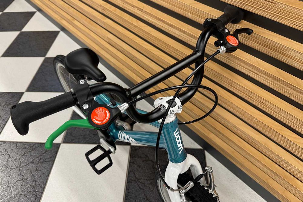 Rower dziecięcy woom 3 GO turkusowy NOWY - rowery woom KRAKÓW