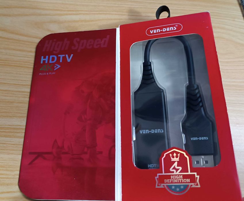 Адаптер VEN-DENS VD-ADP022 DisplayPort - HDMI