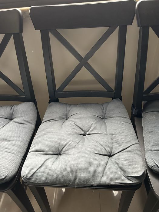 Cadeiras ikea Rosentorp com almofadas (x6)