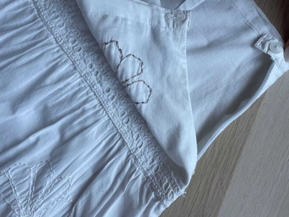 Saia comprida folhos 36