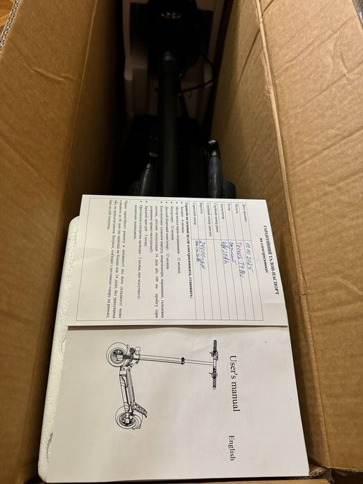 Електросамокат Tecros T4 новий