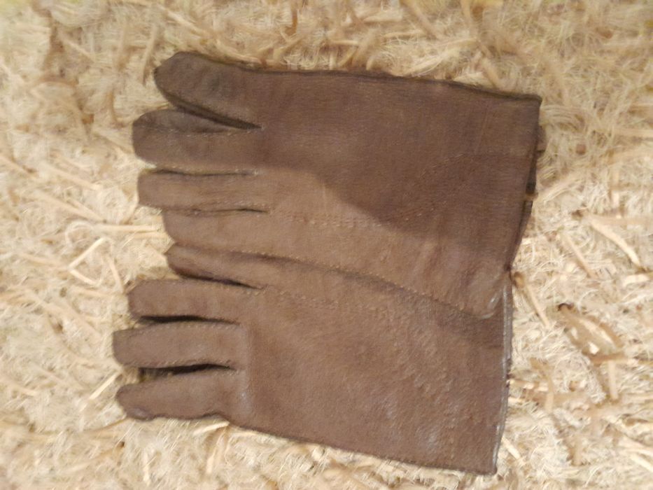 Skórzane rękawiczki