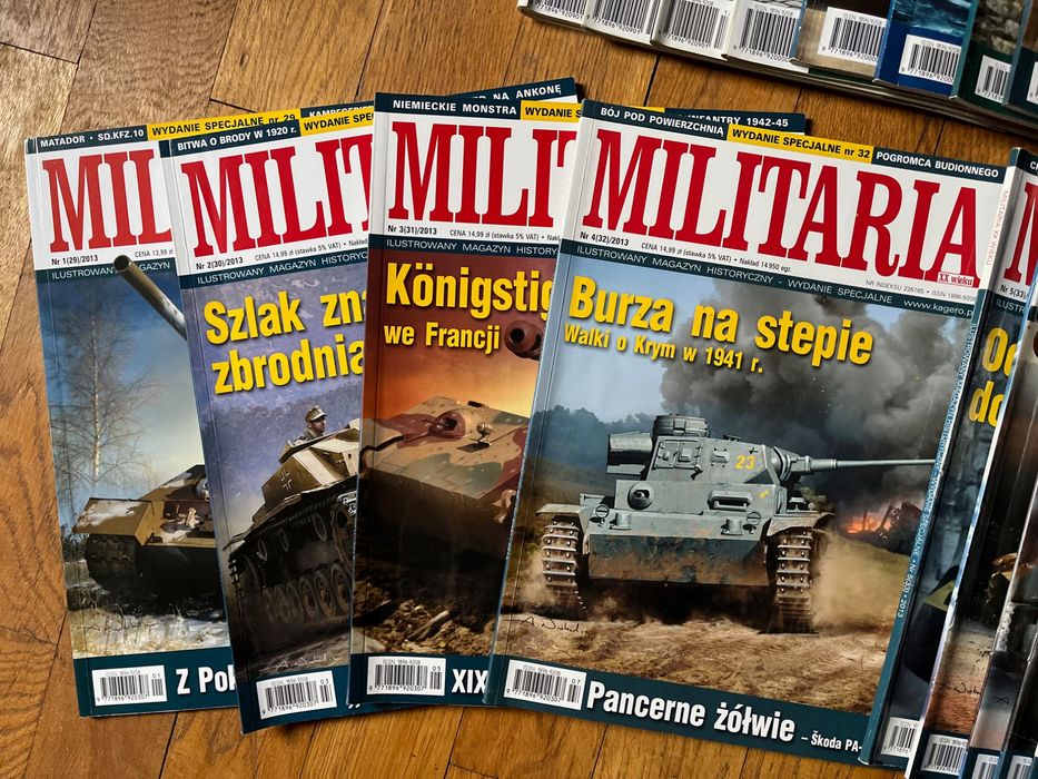MILITARIA XX WIEKU Wydanie Specjalne - 40 Sztuk - Nr. 10-50
