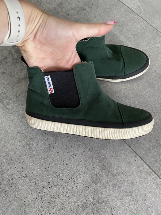 Ocieplane botki jesień/ zima superga 34