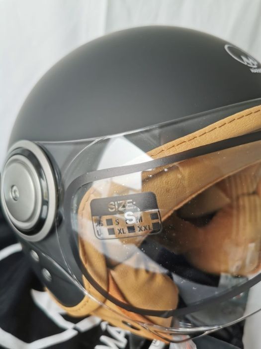 Capacete de mota MARKO Homologado