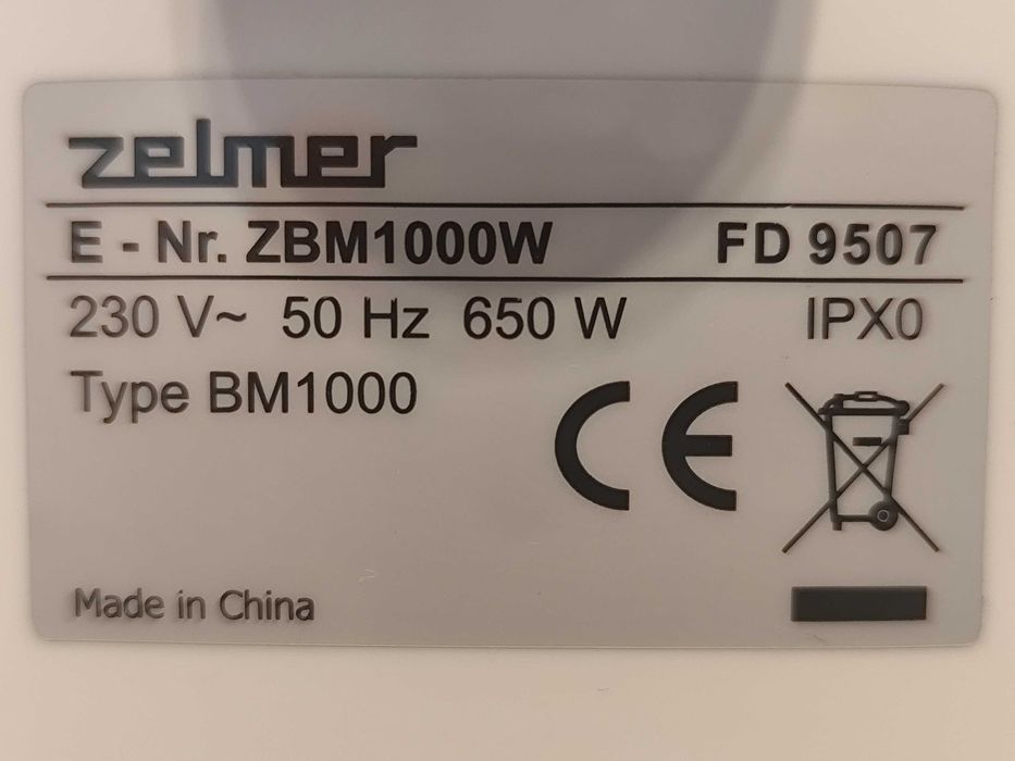 Wypiekacz do chleba Zelmer BM1000 (ZBM1000W)