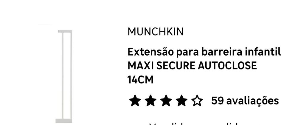Munchkin Maxi Extension Extensão 14cm
