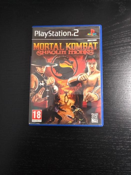 Jogo Mortal Kombat Shaolin Monks da PS2