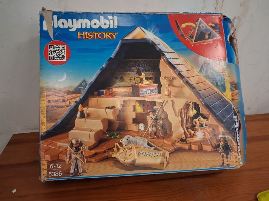 Pirâmide history playmobil