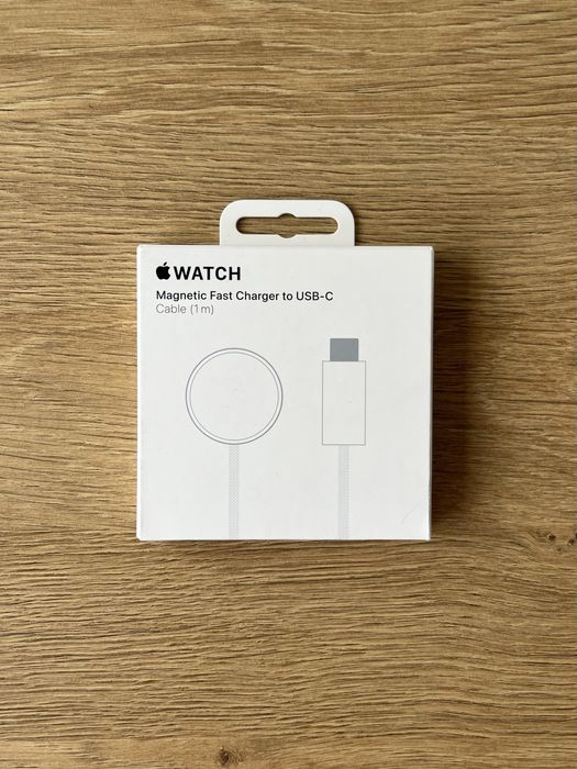 Зарядний кабель Apple Watch Magnetic Fast Charger to USB-C (MT0H3)