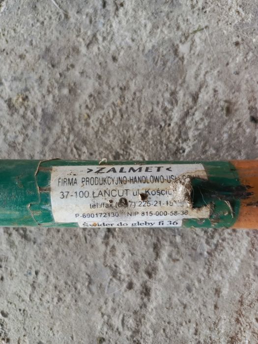ŚWIDER RĘCZNY do ziemi 36cm 360mm