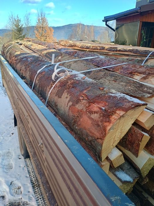 Drewno opałowe paczki lub cięte