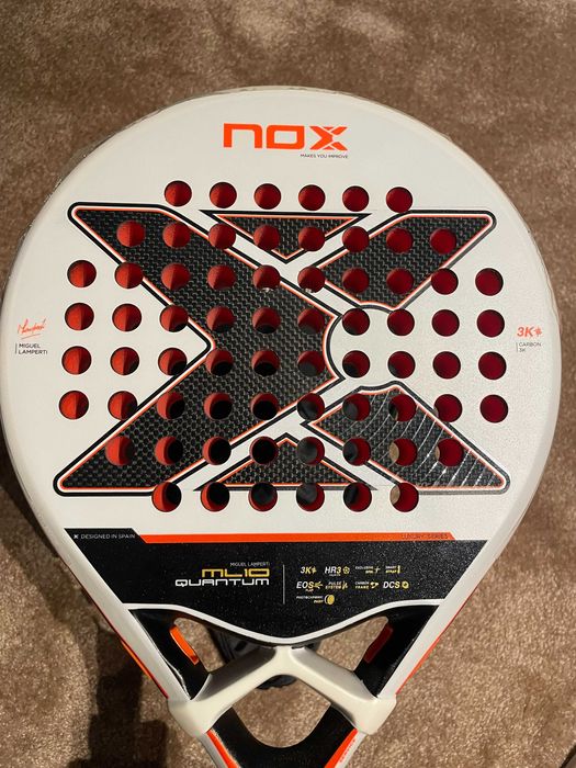 Raquete padel NOX Ml10 Quantum 3K 2025