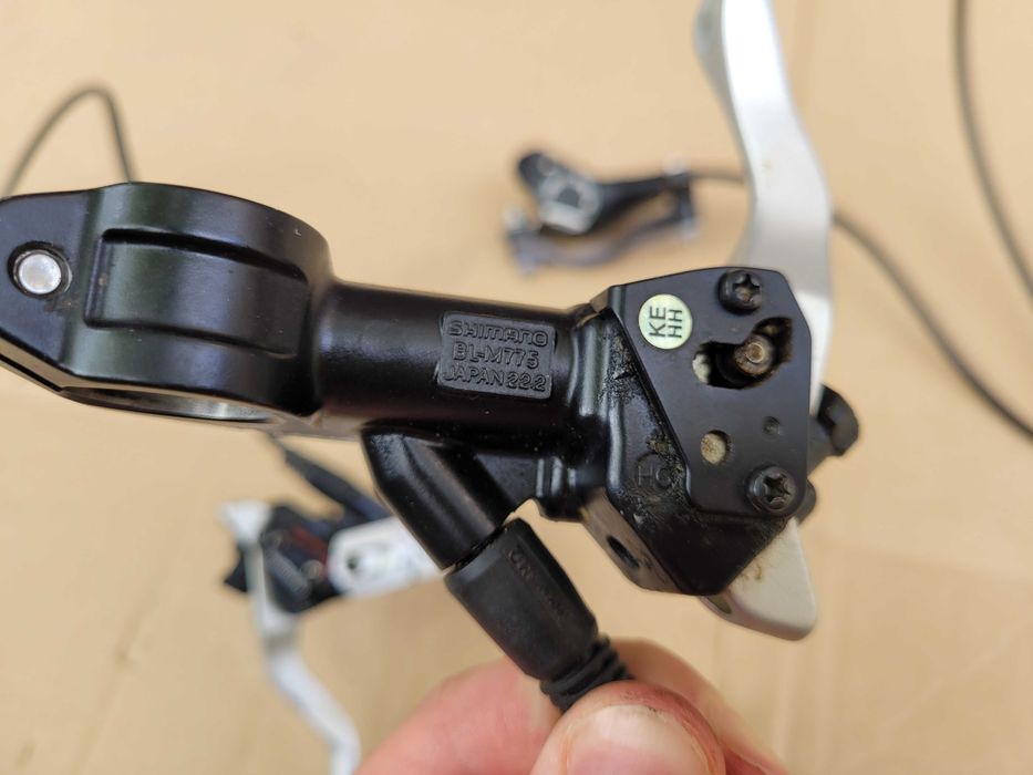 Komplet hamulców Shimano Deore XT BL-M775 BR-M775 Przód + Tył MTB XC